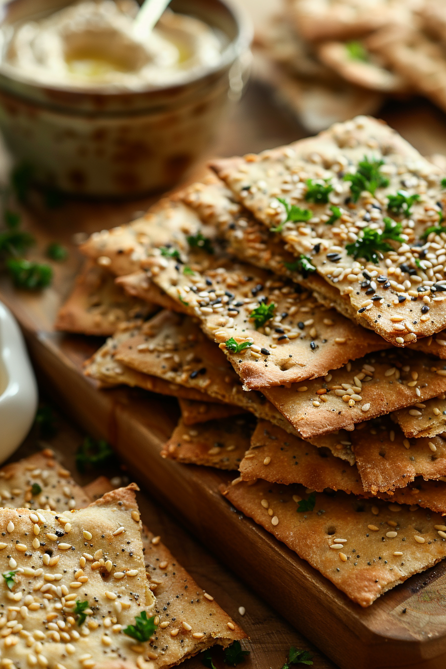 Crackers lin sésame