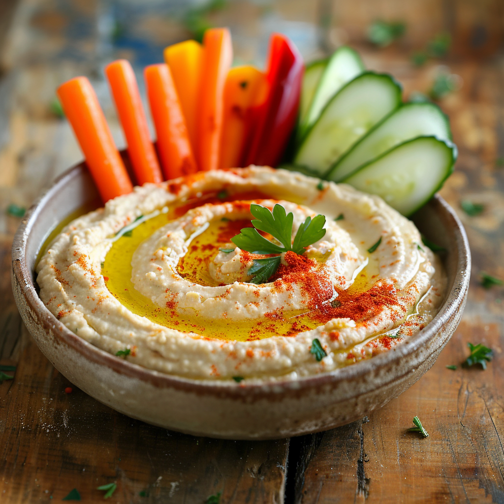 Houmous onctueux